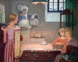 Childhood by Frederick Cayley Robinson