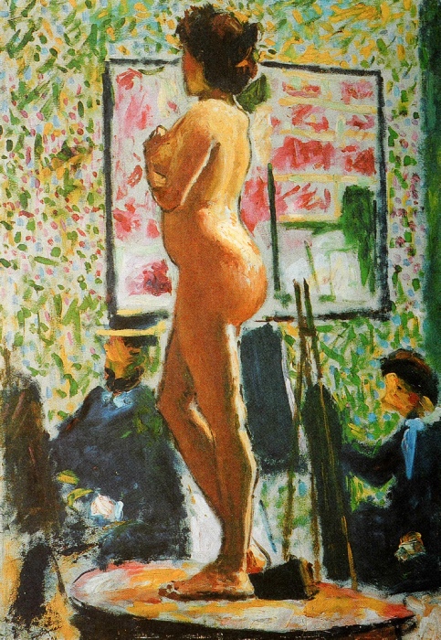 Life Class at the École des Beaux-Arts by Albert Marquet