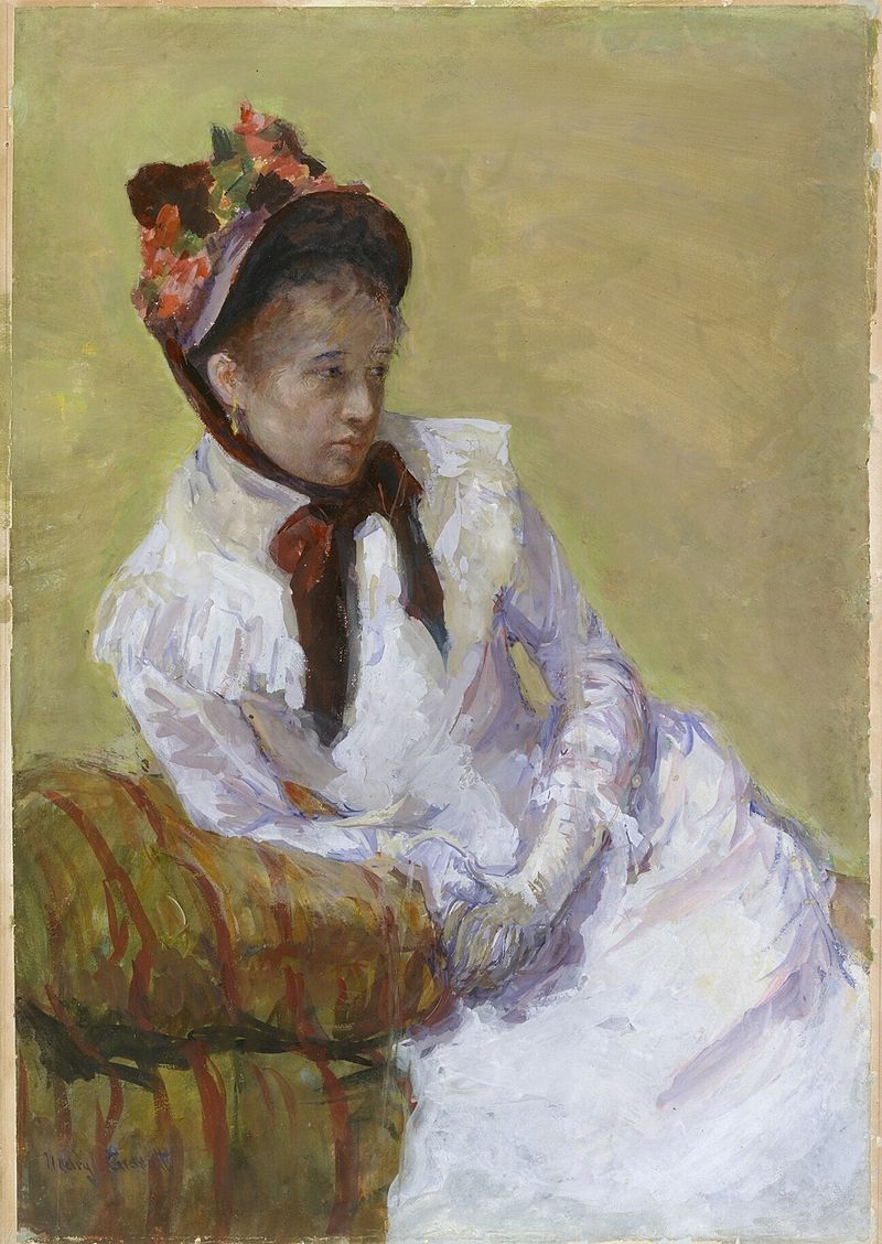 Self-portrait by Mary Cassatt