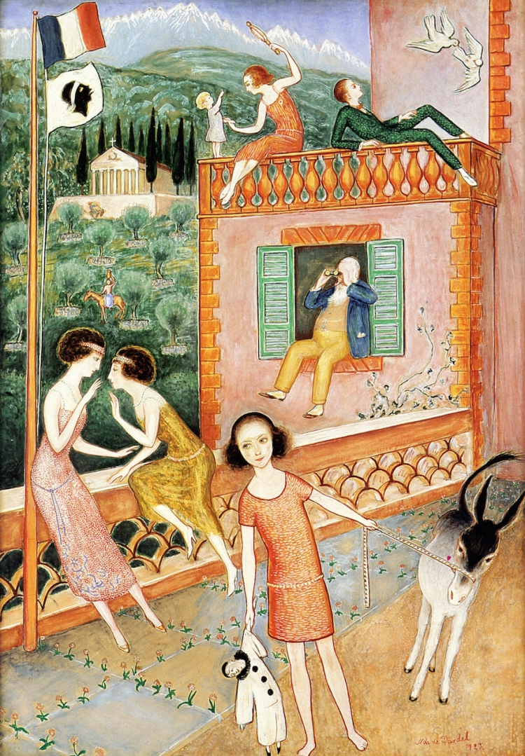 Villa Balestrino by Nils Dardel