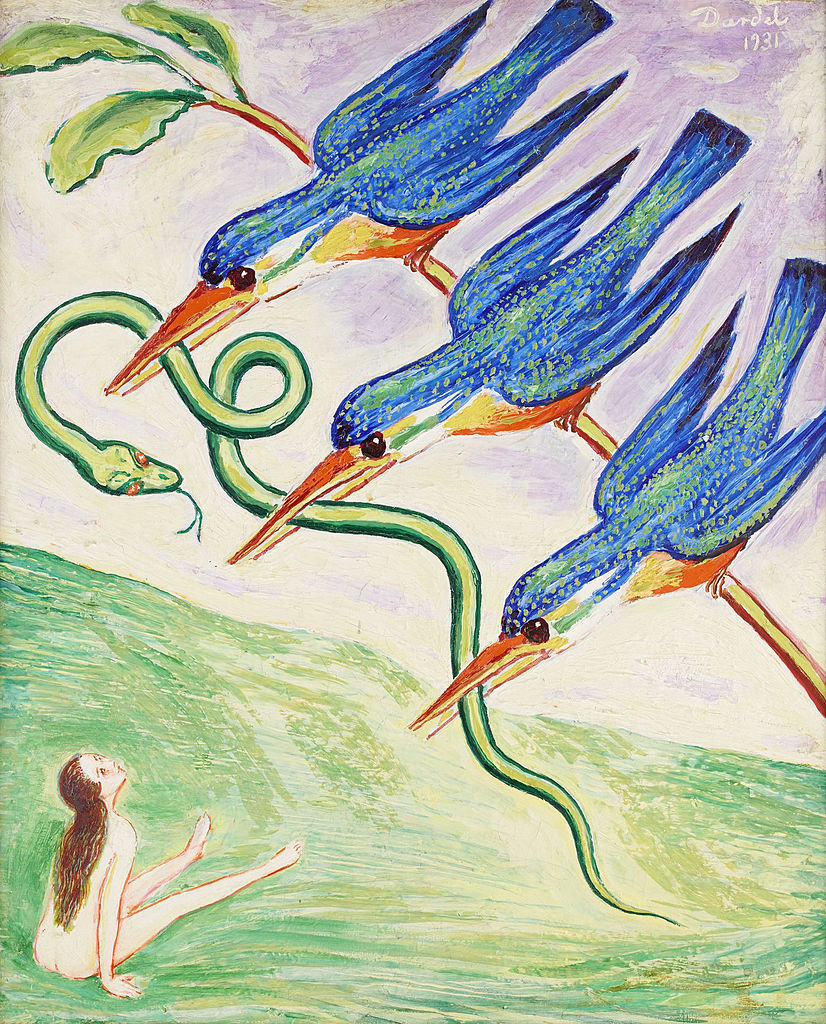 Den bortrövade ormen by Nils Dardel