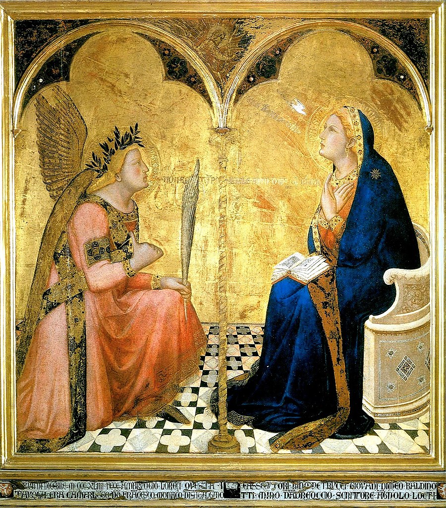 Annunciation  by Ambrogio Lorenzetti