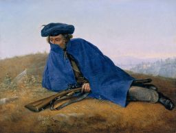 Auf Vorposten by Georg Friedrich Kersting