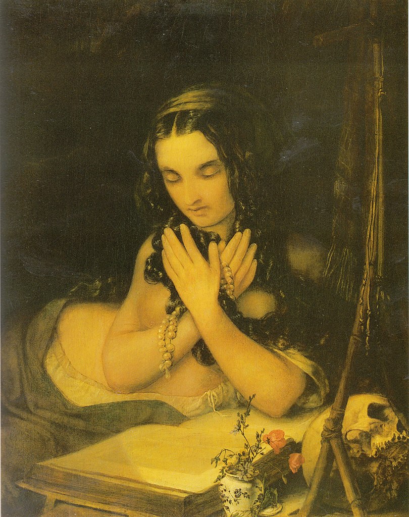 Penitent Mary Magadalene by Georg Friedrich Kersting