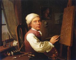 Self-portrait by Jens Juel