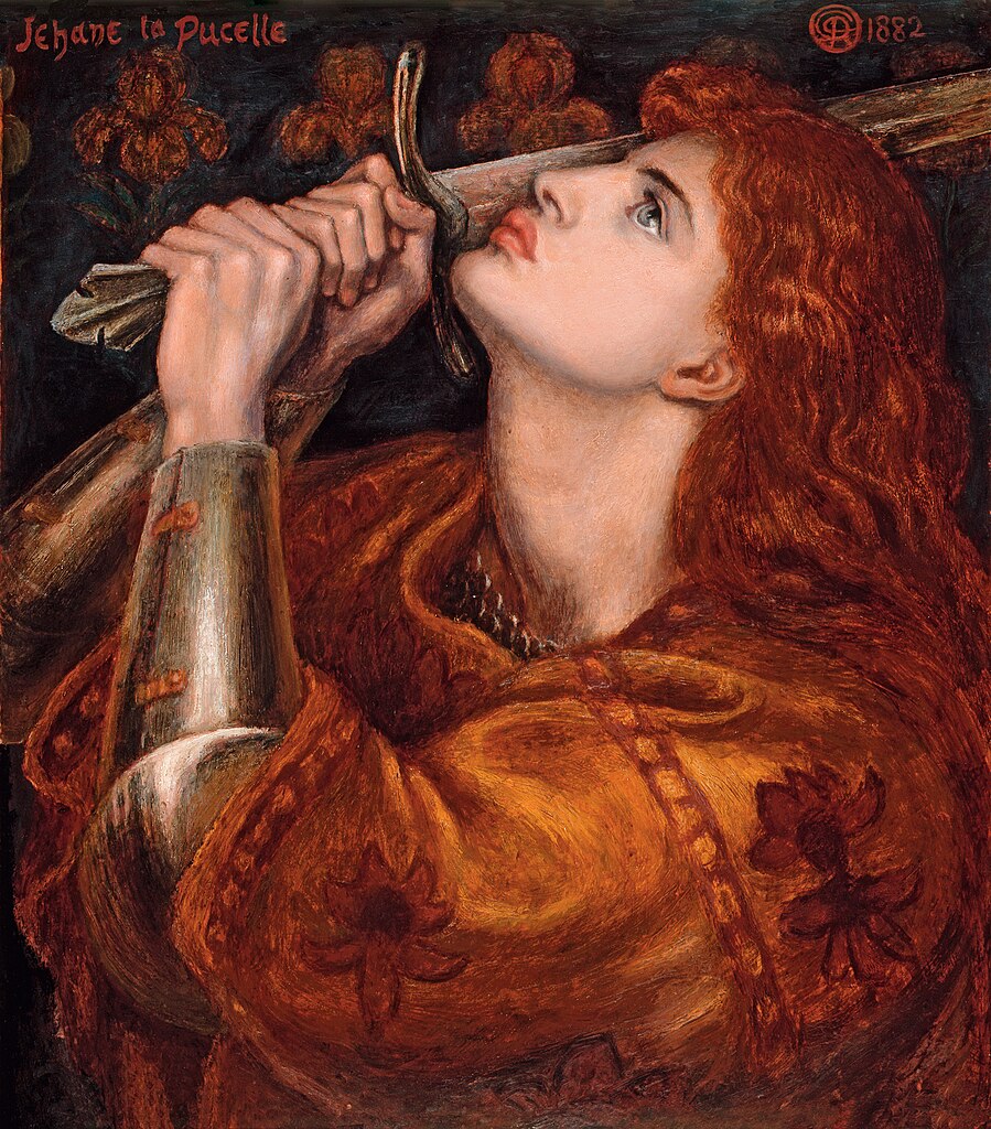 Joan of Arc by Dante Gabriel Rossetti