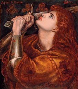 Joan of Arc by Dante Gabriel Rossetti