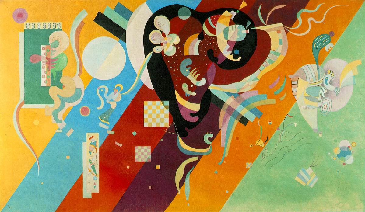 Composition 9 by Wassily Kandinsky