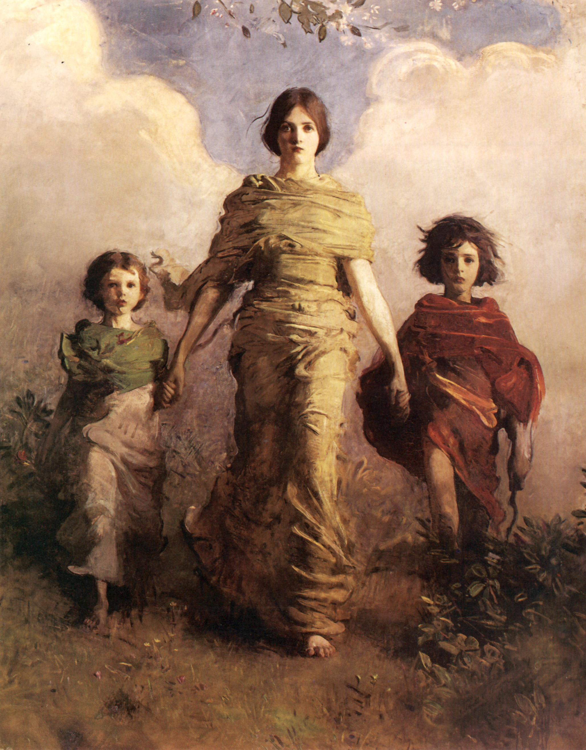 A Virgin by Abbott Handerson Thayer