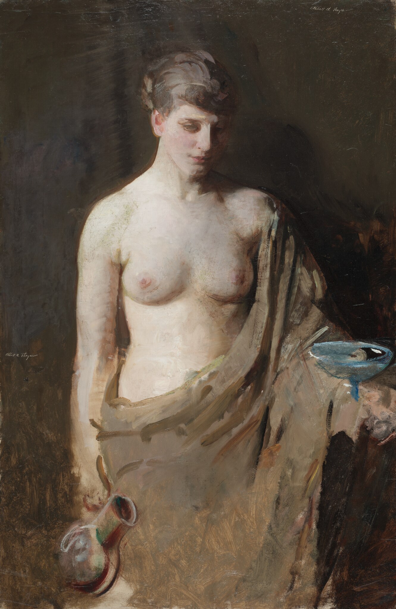 Hebe by Abbott Handerson Thayer