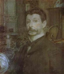 Self-Portrait by Mikhail Vrubel