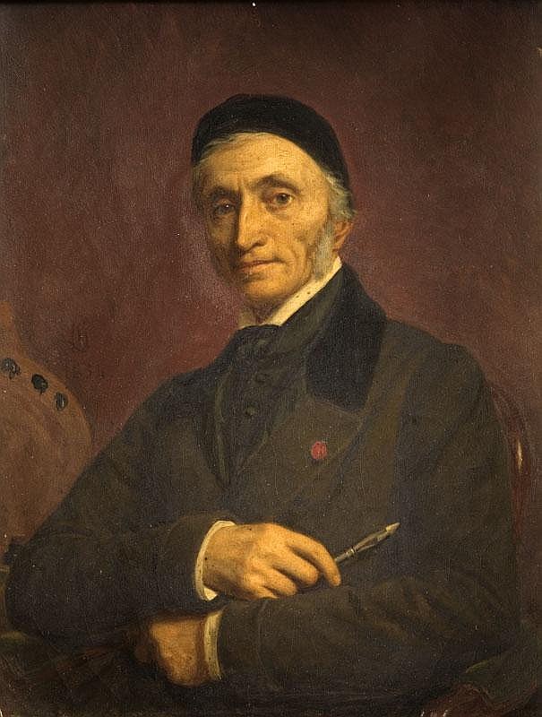 Self-portrait by Louis Hersent