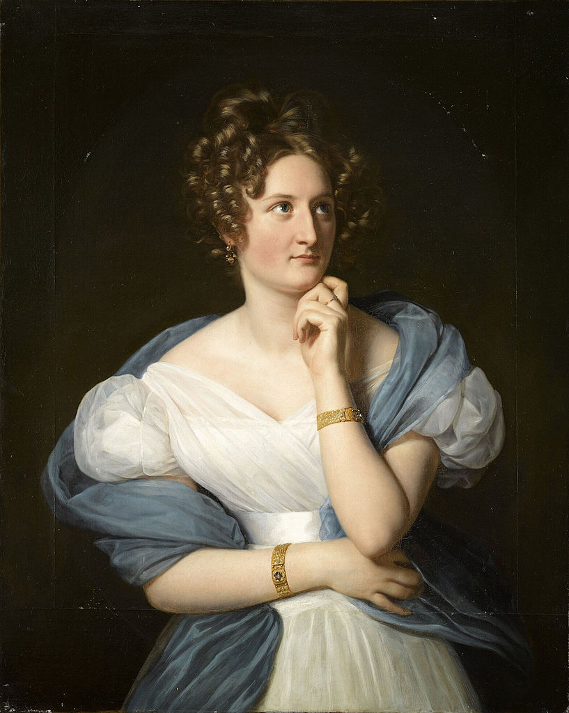 Delphine Gay by Louis Hersent