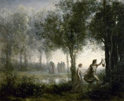 Orphée ramenant Eurydice des enfers by Camille Corot