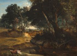 Forêt de Fontainebleau by Camille Corot