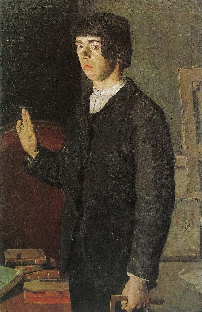 Der Studierende, Selbstbildnis, Ferdinand Hodler