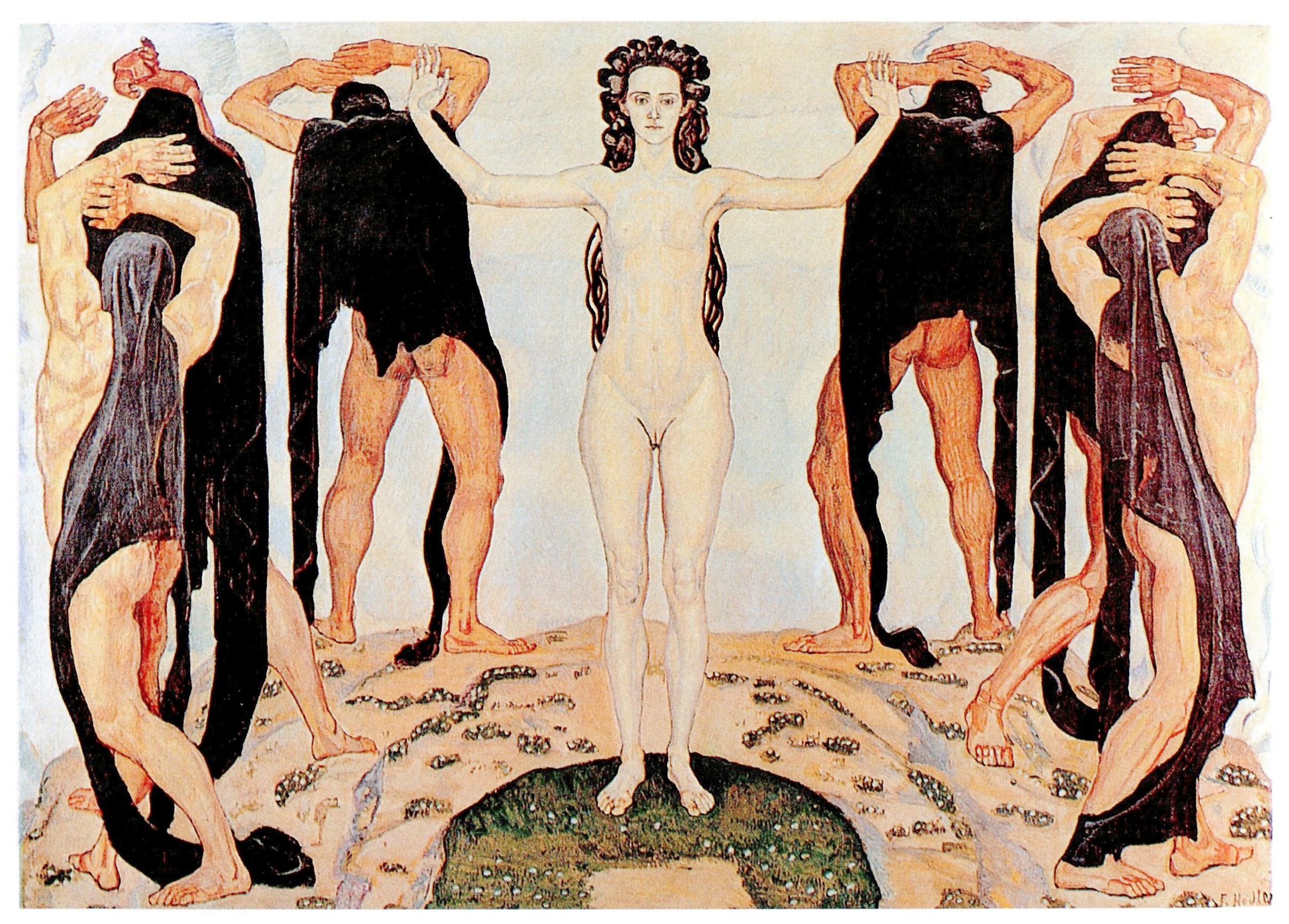 Die Wahrheit II by Ferdinand Hodler