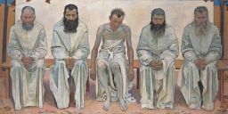 Die Lebensmüden by Ferdinand Hodler