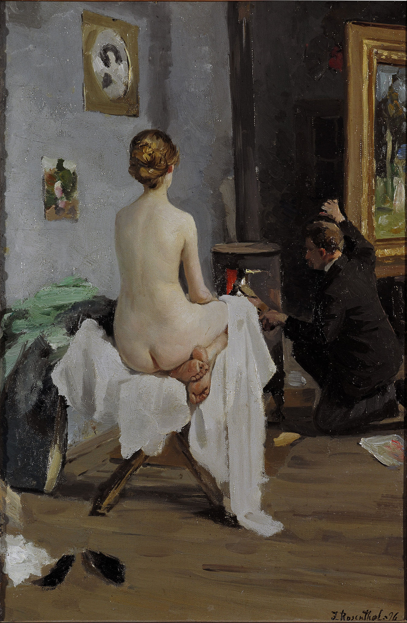 The Painter’s Studio, Janis Rozentāls