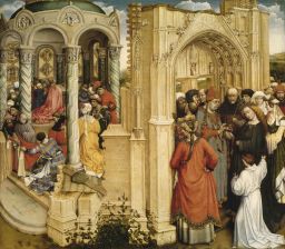 The Marriage of the Virgin by Robert Campin