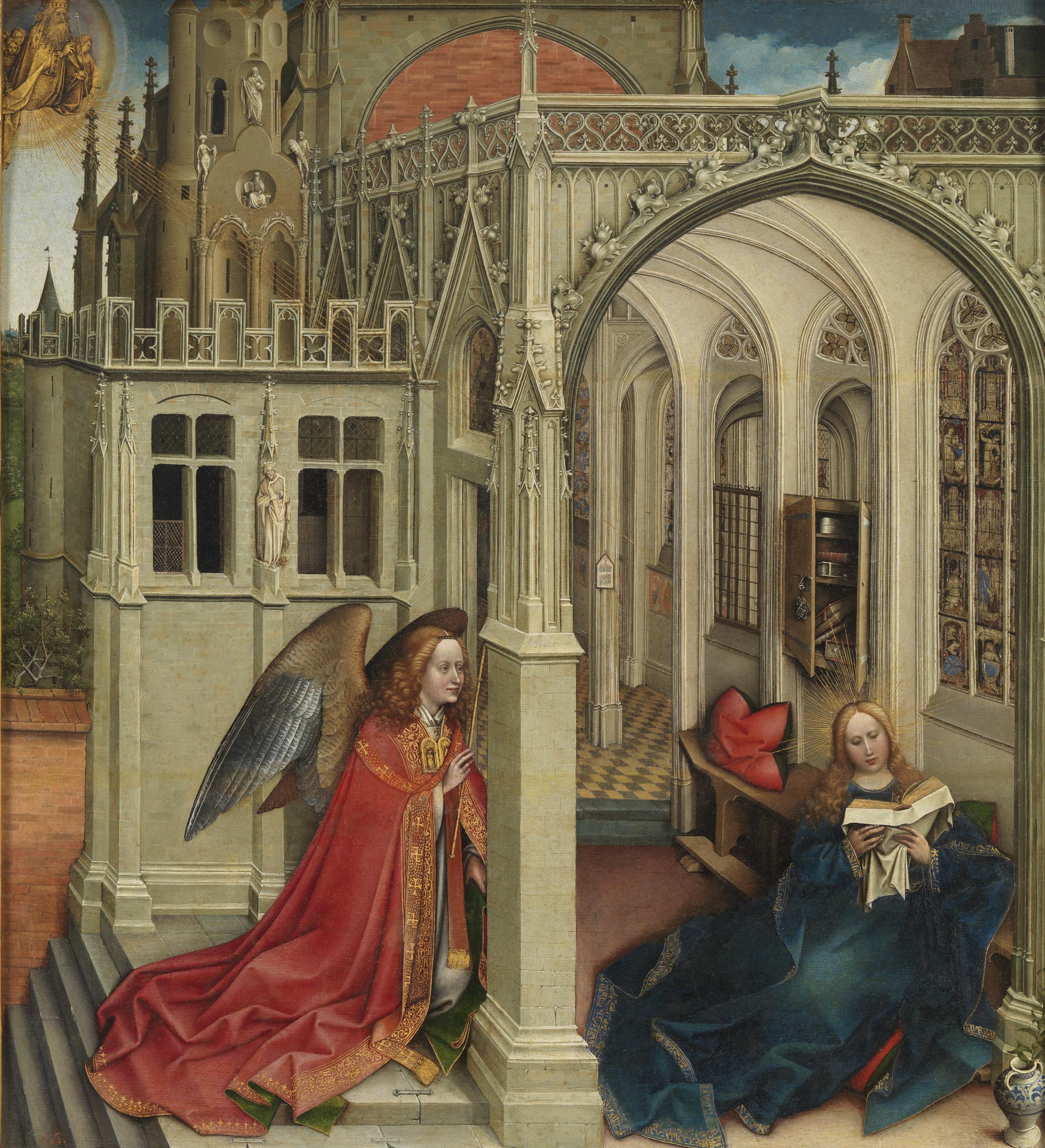 Annunciation by Robert Campin