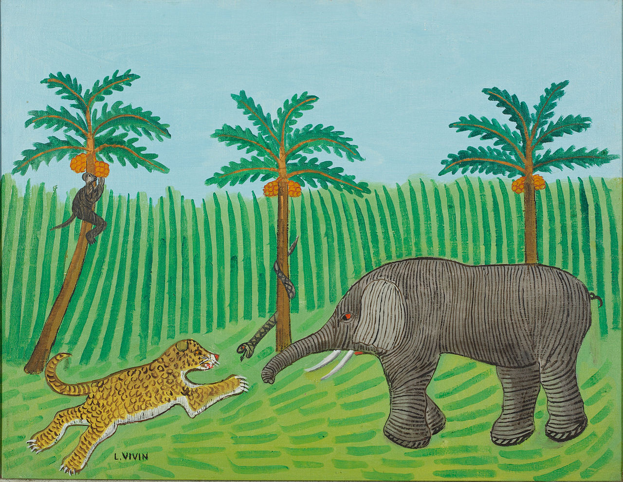 Jungle, Louis Vivin