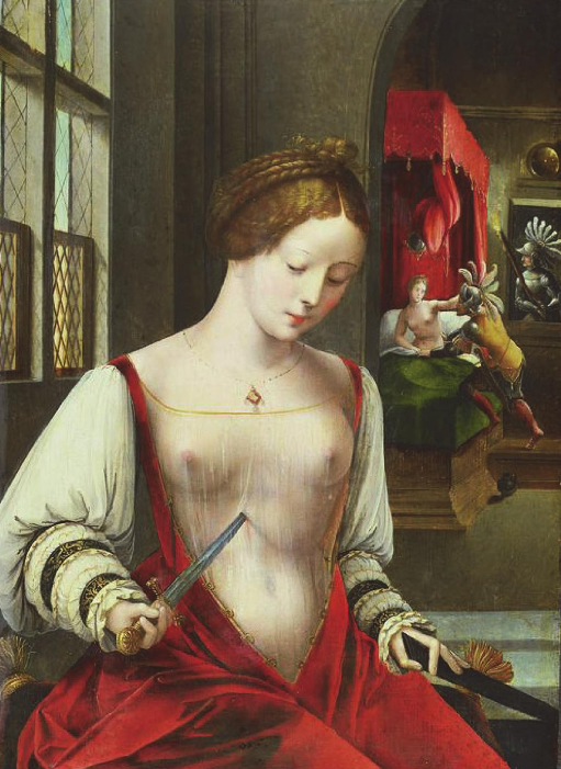 Death of Lucretia, Ambrosius Benson