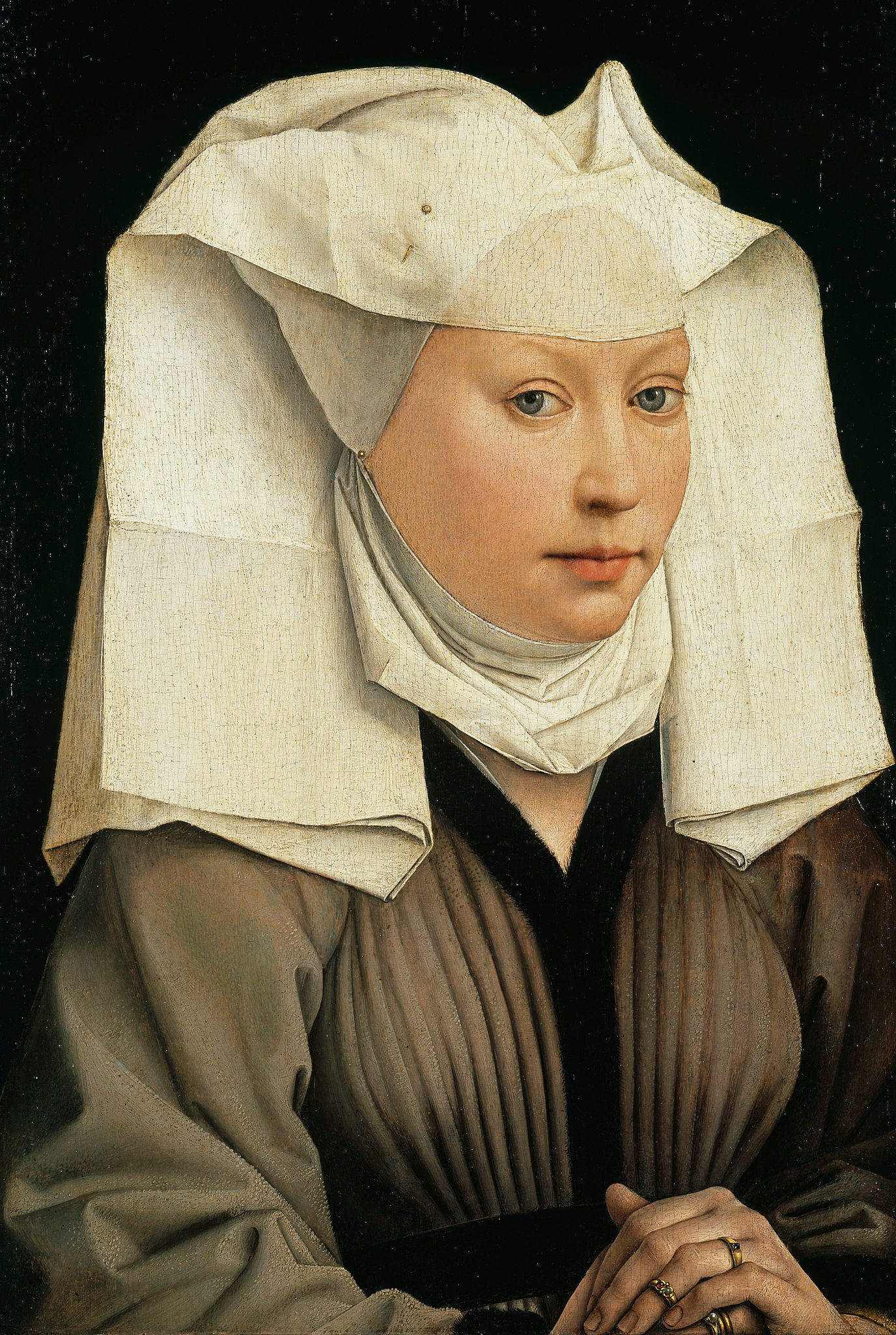 Portrait of a Young woman with a Winged Headdress, Rogier van der Weyden