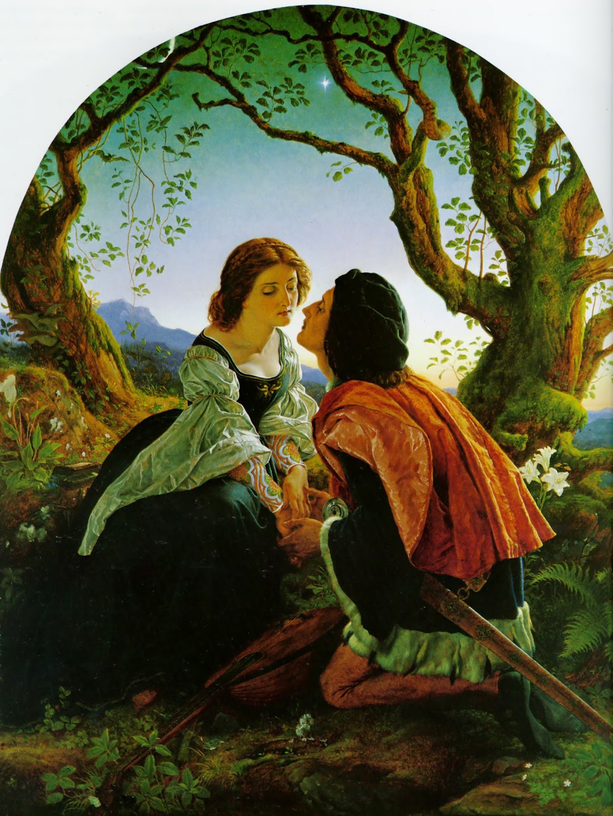 Hesperus by Joseph Noel Paton