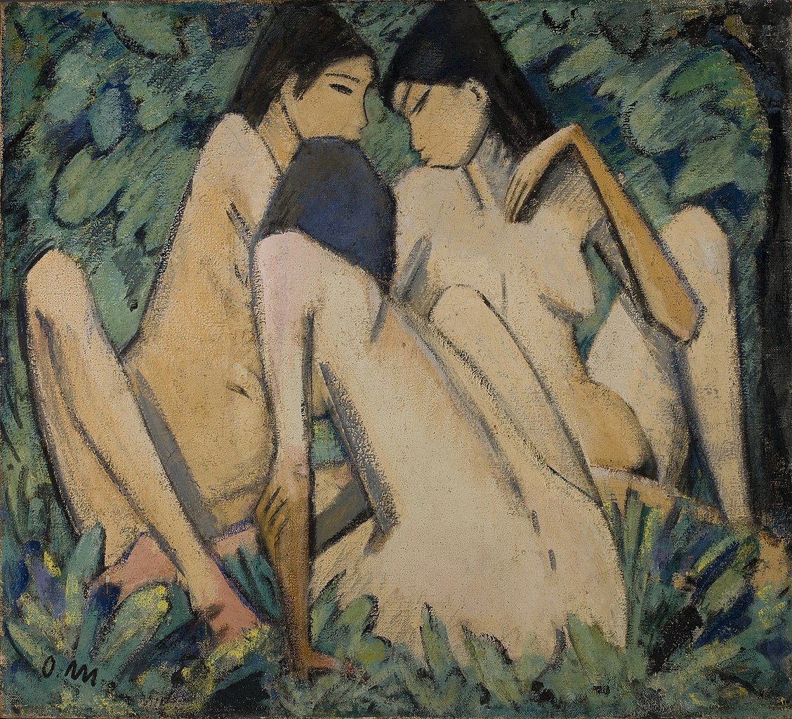 Three Women in a Wood, Otto Mueller