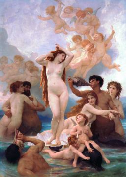 La Naissance de Vénus by William-Adolphe Bouguereau