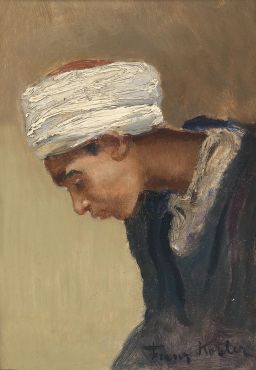 Orientalischer Portraitkopf by Franz Xaver Kosler