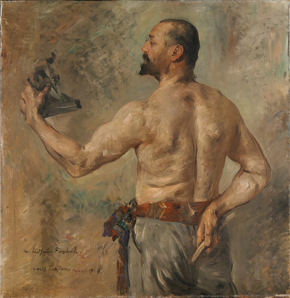 Porträt des Bildhauers Friedrich by Lovis Corinth