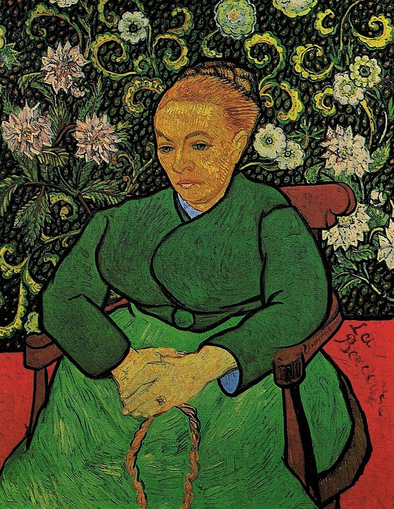 La Berceuse (Augustine Roulin) by Vincent Van Gogh