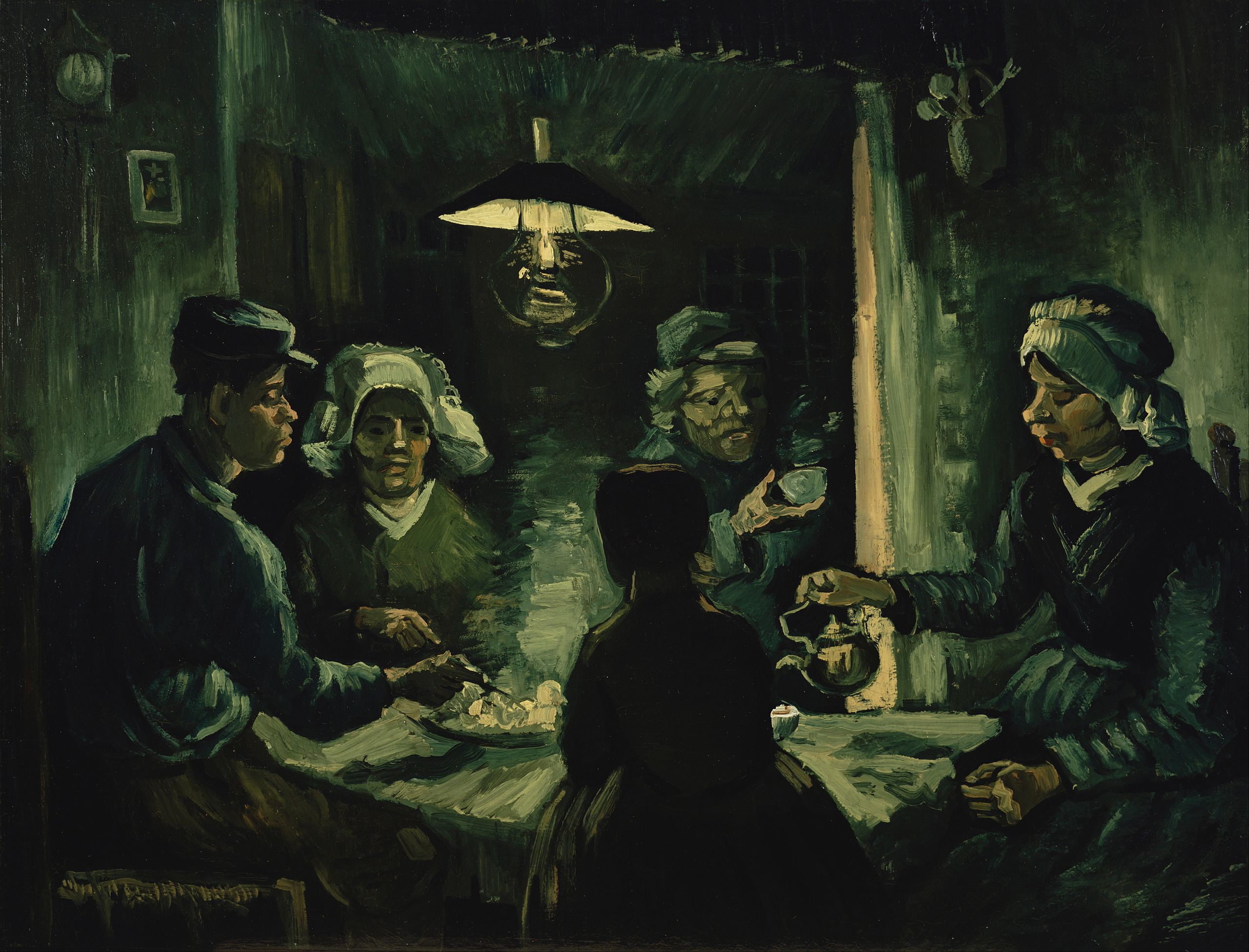 De Aardappeleters by Vincent Van Gogh