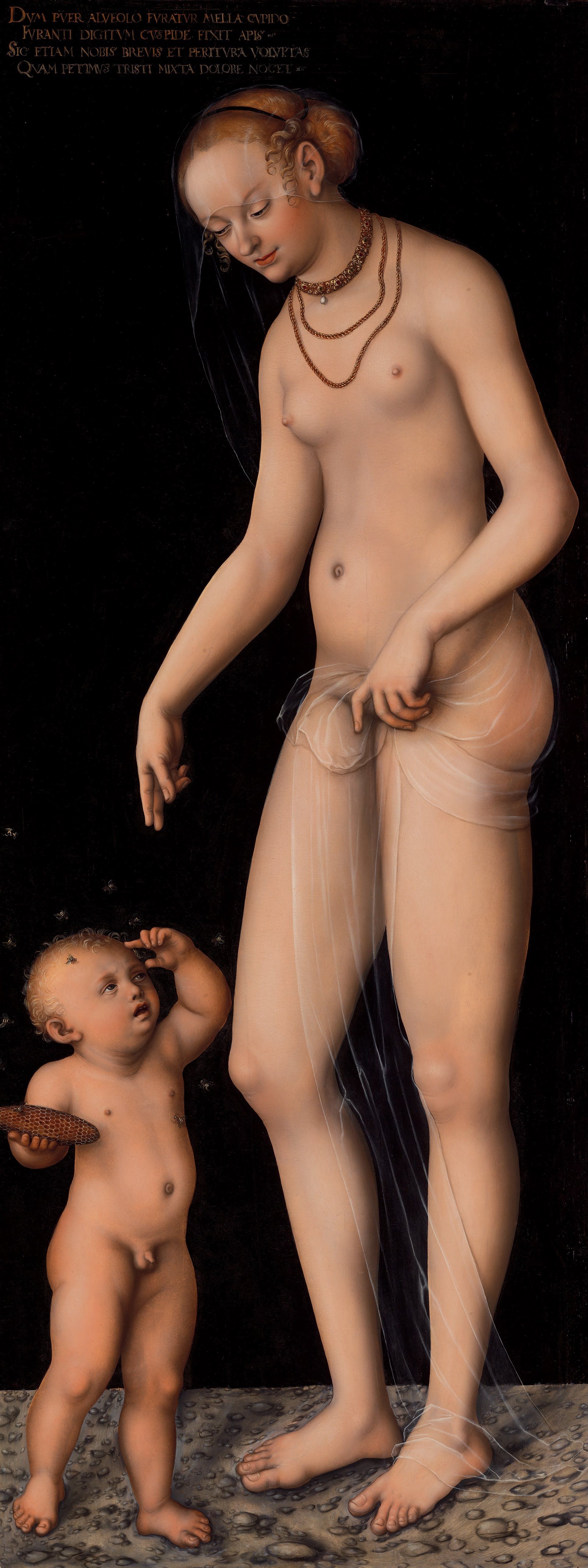 Venus with Cupid as the Honey Thief by Lucas Cranach the Elder