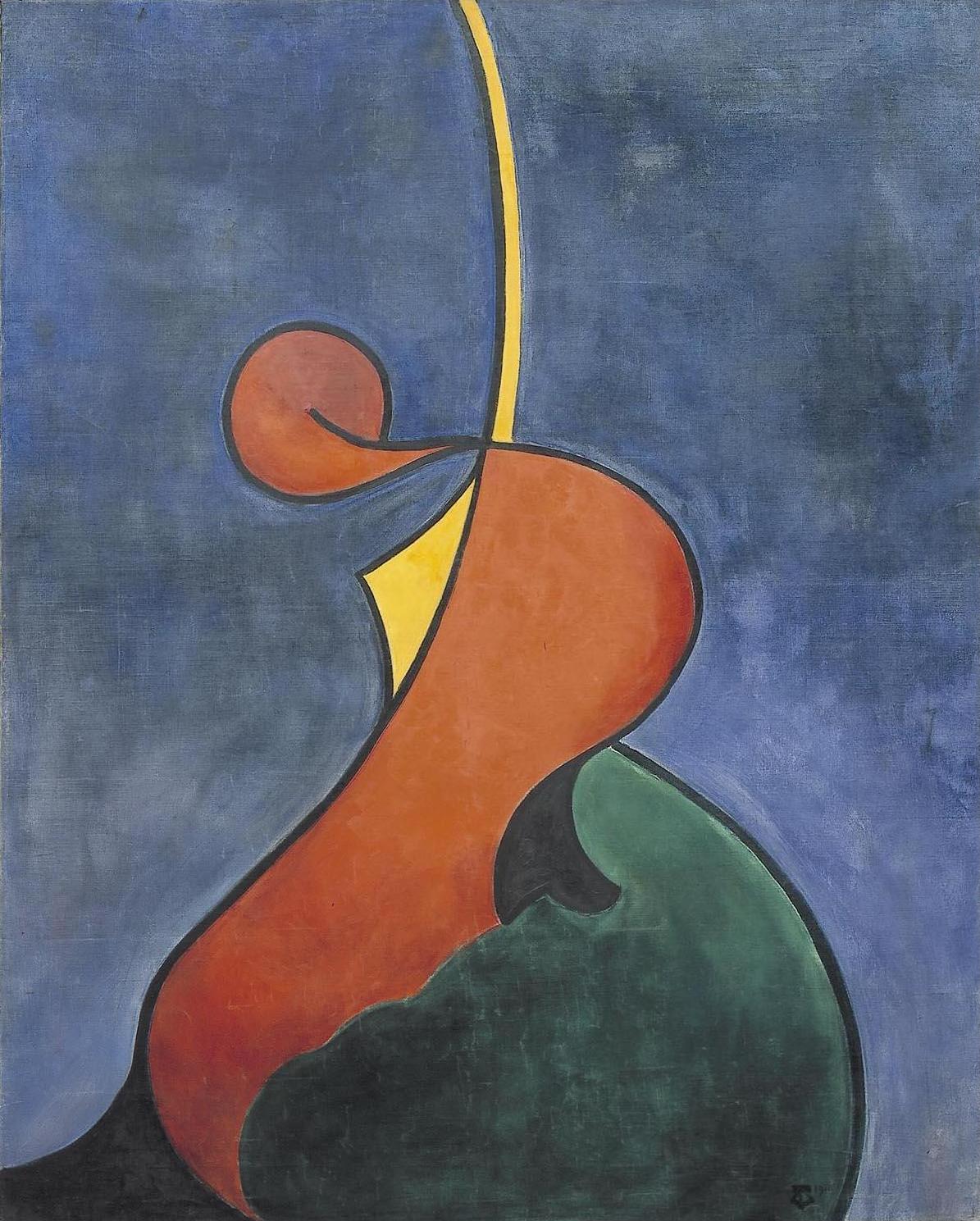 Mouvement héroïque by Theo van Doesburg