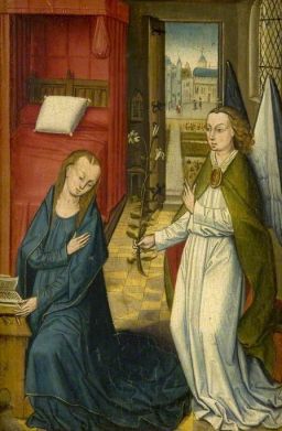 The Annunciation by Rogier van der Weyden