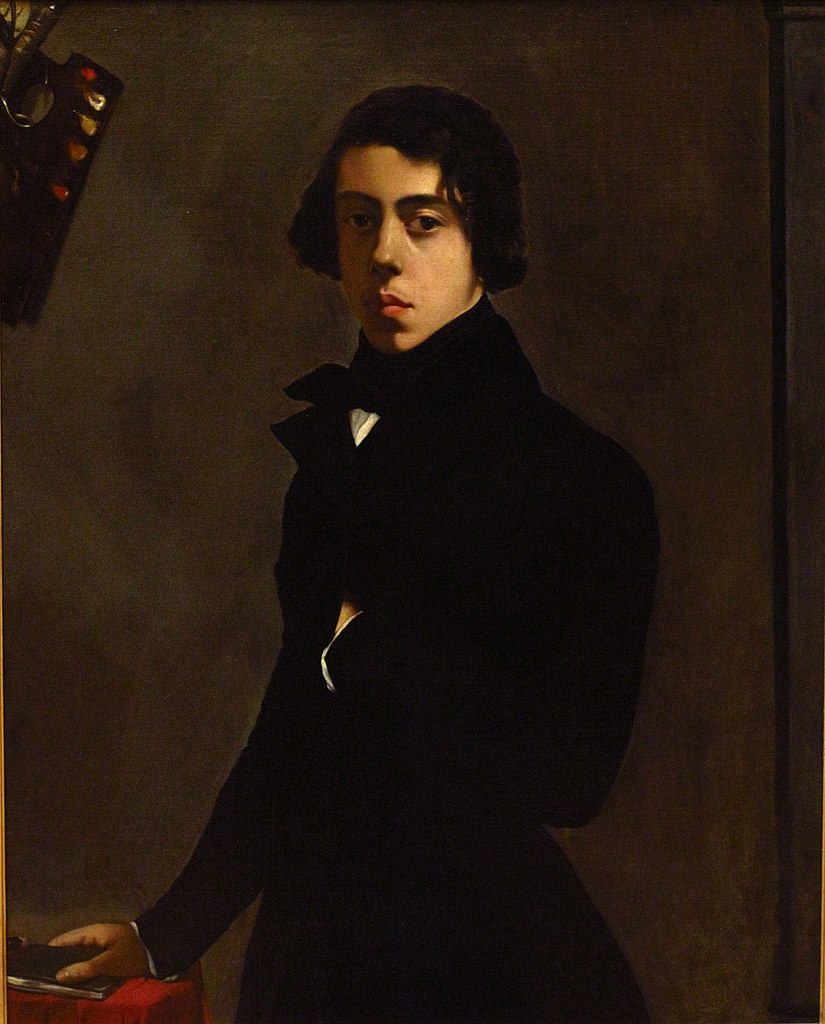 Self-portrait, Théodore Chassériau