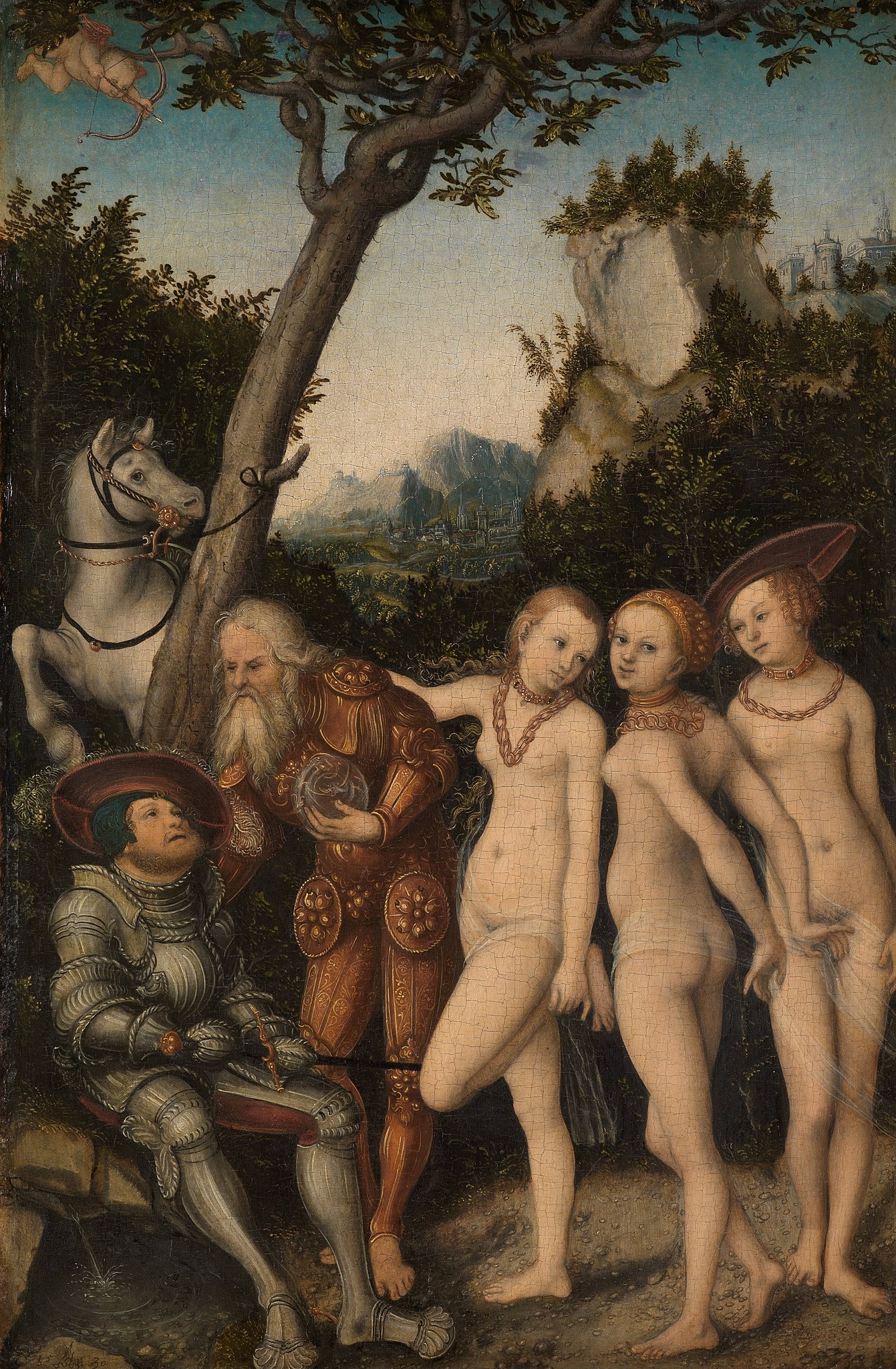 The Judgment of Paris, Lucas Cranach the Elder