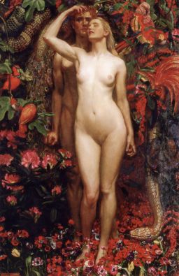 The Woman, the Man and the Serpent by John Byam Liston Shaw