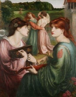 The Bower Meadow by Dante Gabriel Rossetti