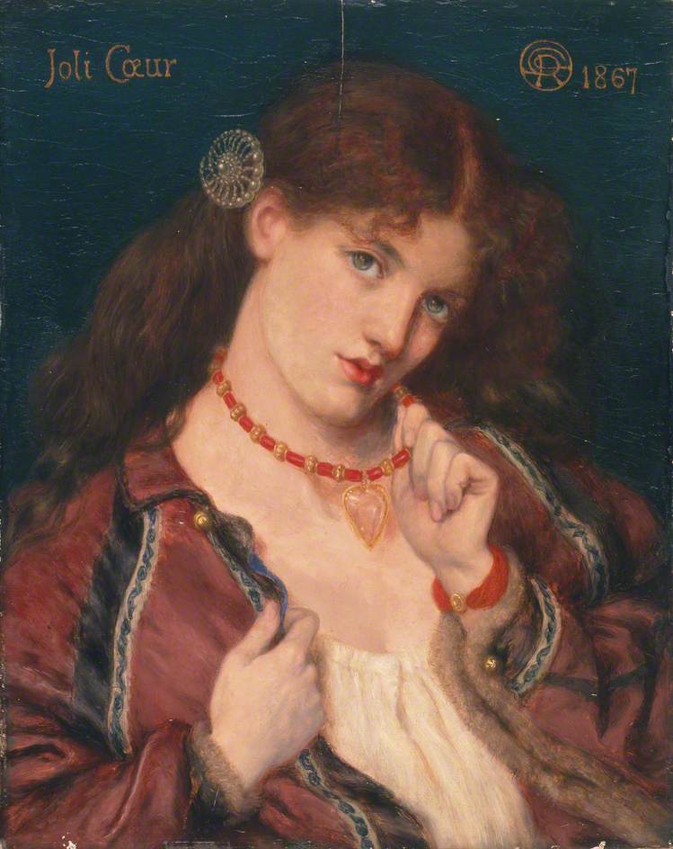 Joli Coeur, Dante Gabriel Rossetti