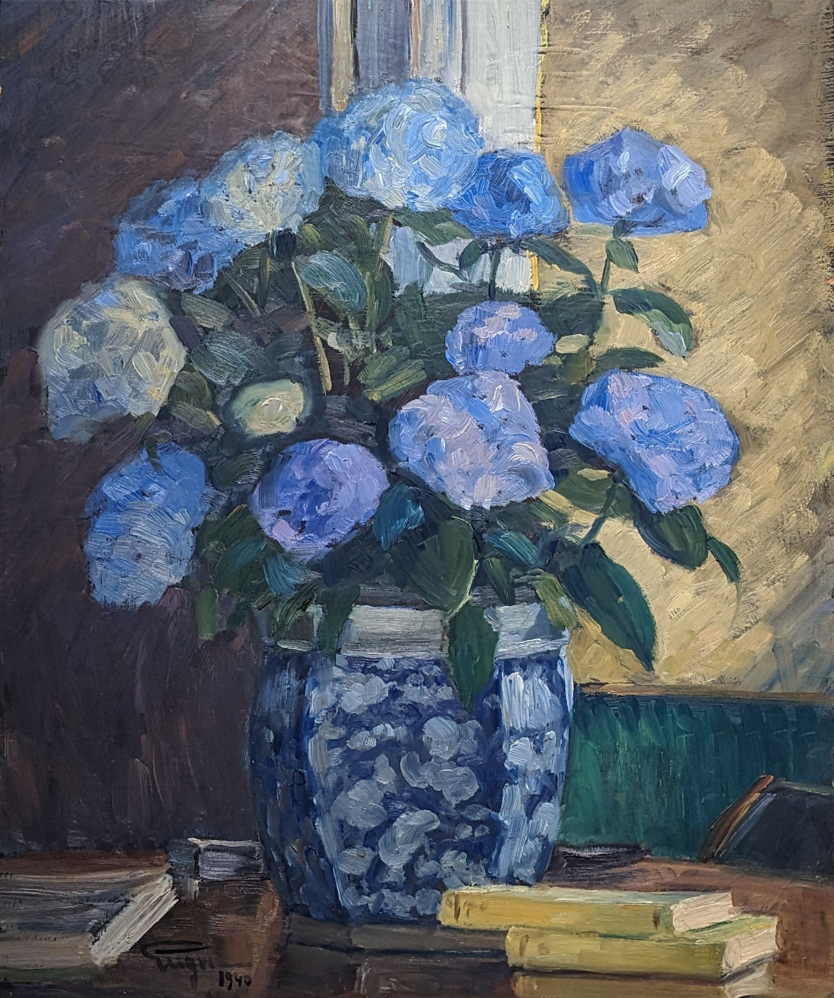 Blue Hydrangeas, Prince Eugen Napoleon Nikolaus