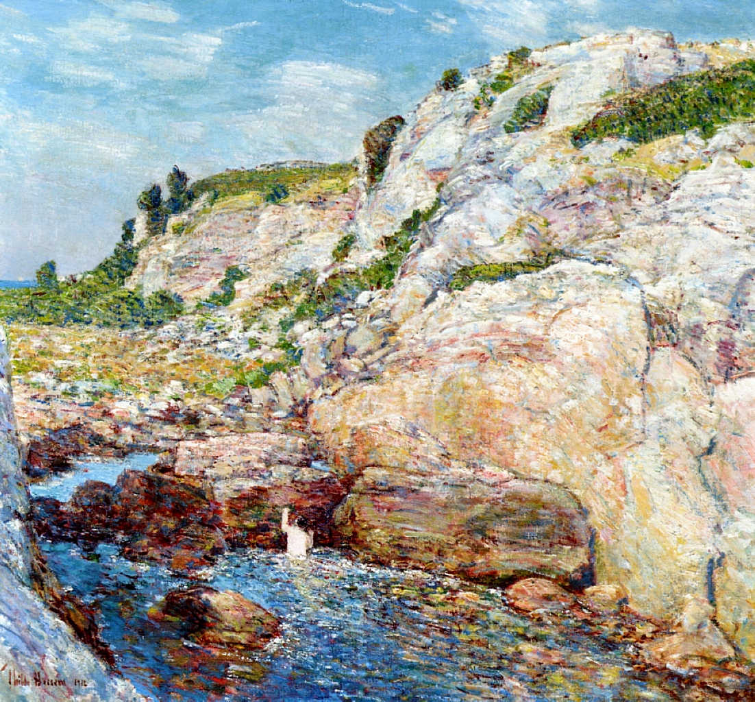 Northeast Gorge at Appledore by Childe Hassam