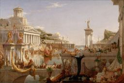 The Course of Empire: The Consummation by Thomas Cole