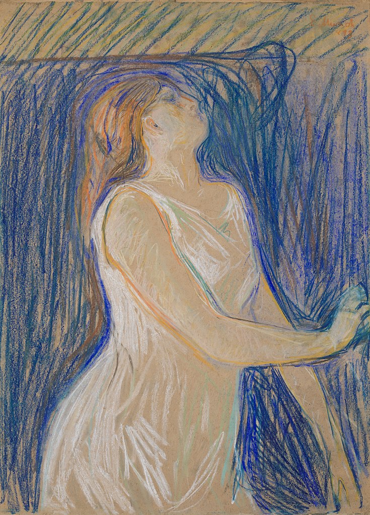 Study of a Model, Edvard Munch