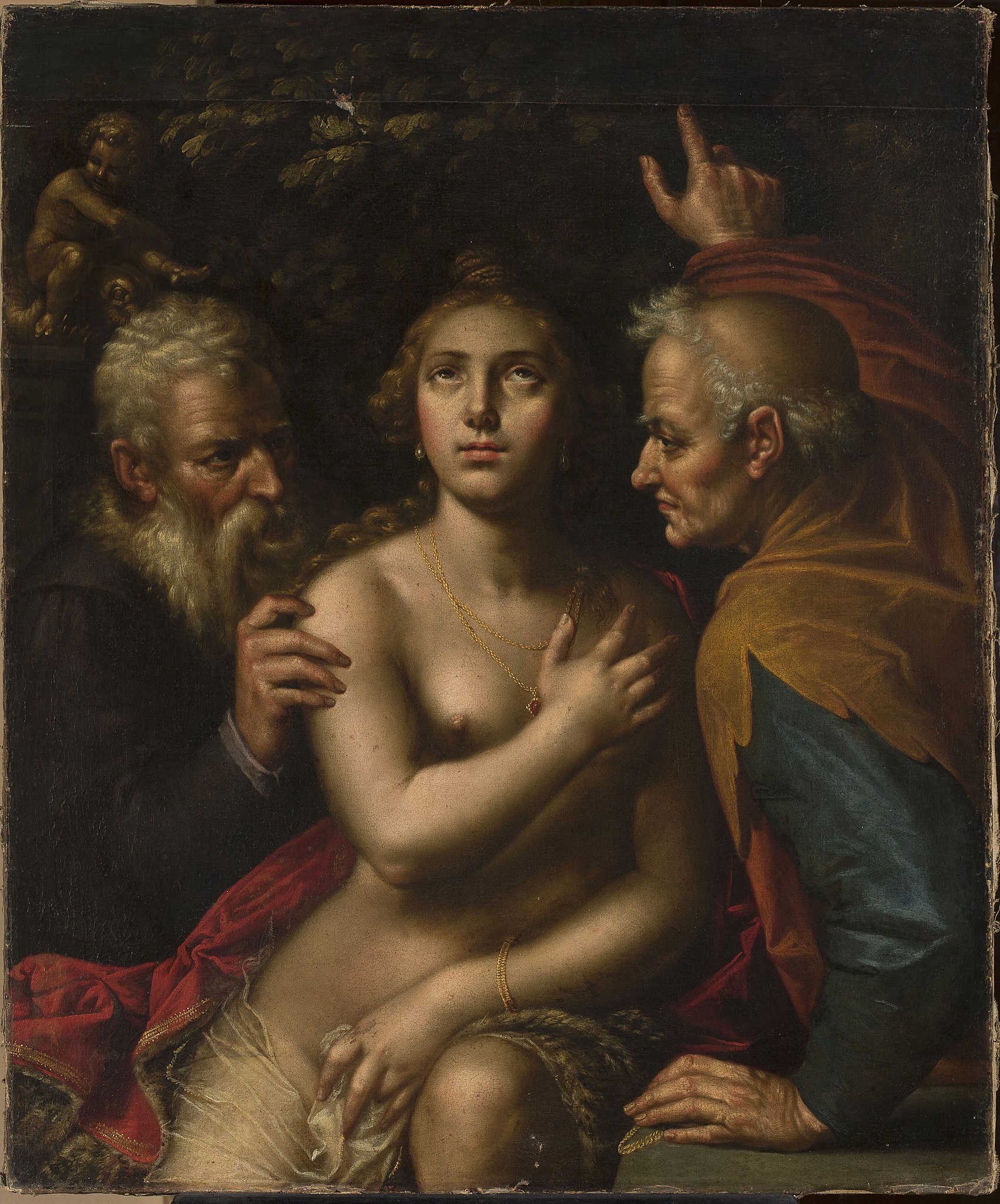 Susanna and the elders, Hendrick Goltzius
