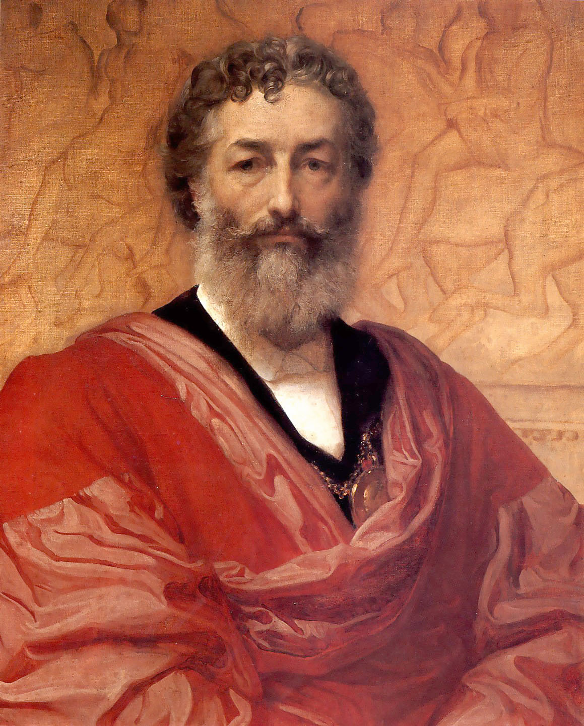 Self-portrait, Frederic Leighton