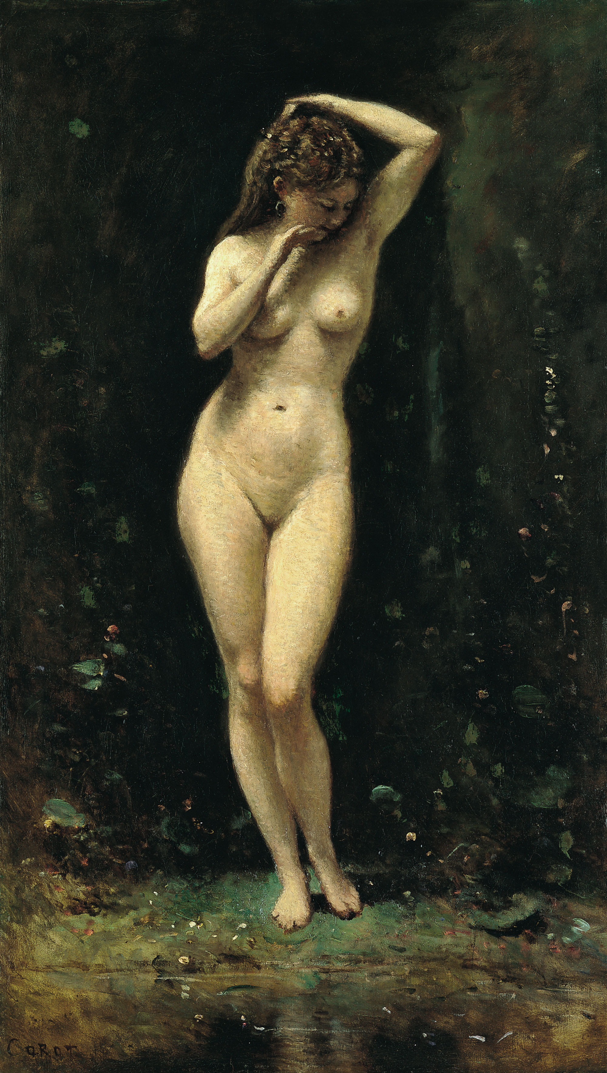 Le Bain de Diane by Camille Corot